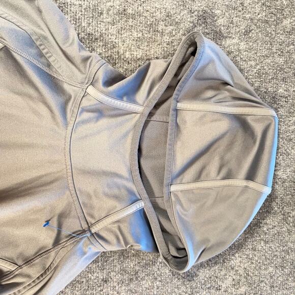 Athleta Hoodie XS Womens Gray Pullover Plush Tech Running Athletic - Picture 5 of 13